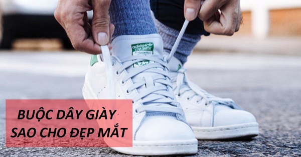 cách thắt dây giày đẹp