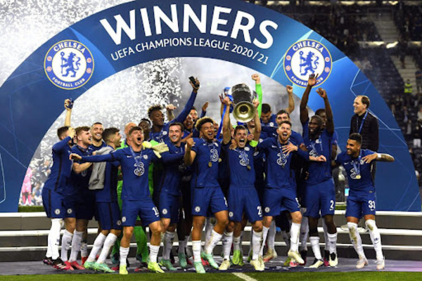 Chelsea vô địch C1 mấy lần