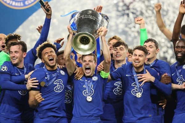 Chelsea vô địch C1 mấy lần