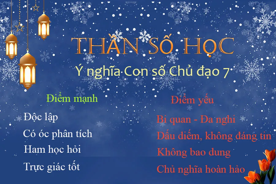 thần số học số 7