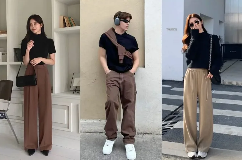 Cách chọn quần phù hợp với áo đen theo từng hoàn cảnh