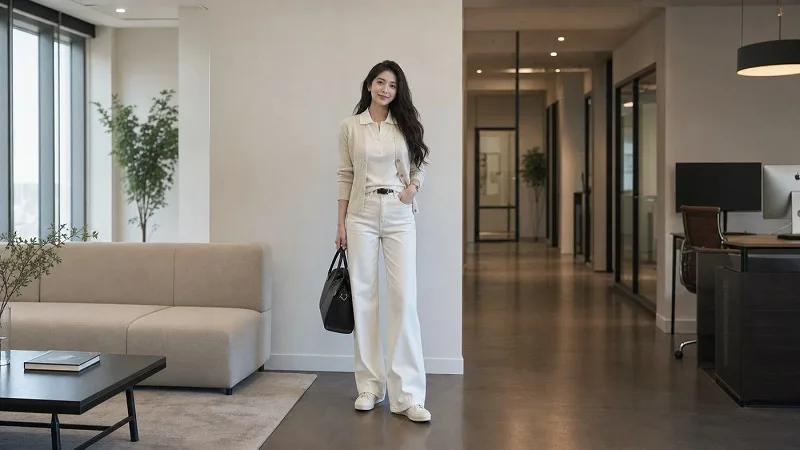 Cách chọn outfit công sở theo dáng người